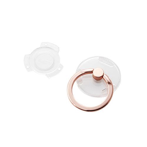 エレコム(ELECOM) P-STRACRPN ピンク スマートフォン用 フィンガーリング 落下防止 リング 着脱可能