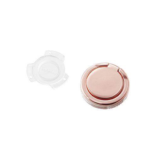 エレコム(ELECOM) P-STRAFPN ピンク スマートフォン用 フィンガーリング フラットタイプ 落下防止