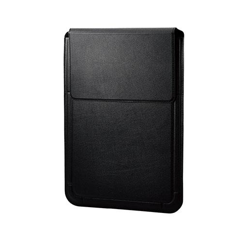 エレコム(ELECOM) BM-IBSVS02BK ﾌﾞﾗｯｸ ﾉｰﾄPC12ｲﾝﾁまで対応 ｽﾘｰﾌﾞ型インナーケース PCスタンド機能付き