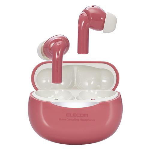 エレコム(ELECOM) LBT-TWS15PN(ピンク) ｴﾚｺﾑ ﾜｲﾔﾚｽｲﾔﾎﾝ Bluetooth ﾉｲｽﾞｷｬﾝｾﾘﾝｸﾞ Type-C 充電