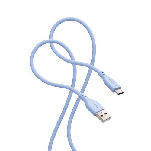 エレコム(ELECOM) MPA-ACSS10BU(ゼニスブルー) タイプC ケーブル USB A to Type C 1m 断線しにくい
