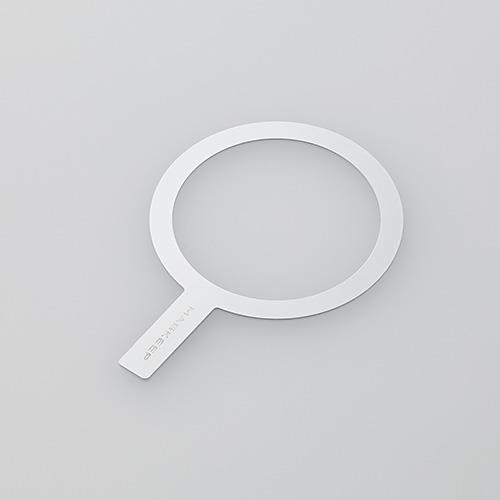 エレコム(ELECOM) AMS-MAGST-WH ﾎﾜｲﾄ MagSafe 磁力ワイヤレス充電器対応 メタルリングステッカー ｼｰﾙ