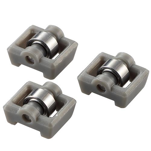 エレコム(ELECOM) M-BS10(グレー) トラックボールマウス用交換パーツ ベアリング 3個入