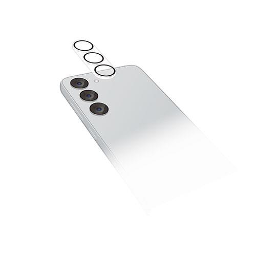 エレコム(ELECOM) PM-G231FLLP1CR クリア Galaxy S23 レンズカバー カメラ保護ガラスフィルム 高透明