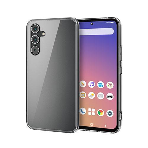 エレコム(ELECOM) PM-G233HVCKCR(クリア) Galaxy A54 5G ケース ハイブリッド 衝撃吸収 スリム クリア