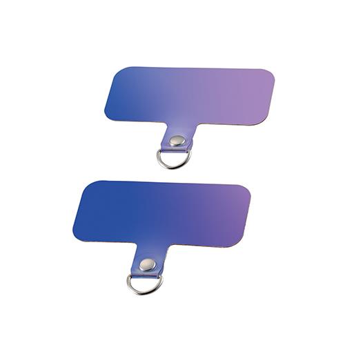 エレコム(ELECOM) P-STHD1ACR オーロラ スマホ ストラップホルダー シート ケーブル穴用