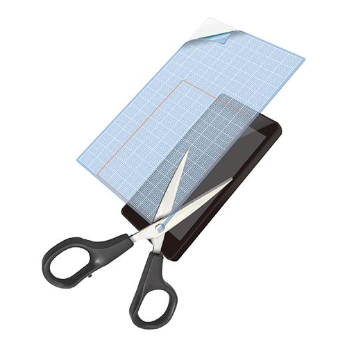 エレコム(ELECOM) P-FC59FLR スマホ フリーサイズ ～5.9インチ 保護フィルム アンチグレア 汎用フィルム