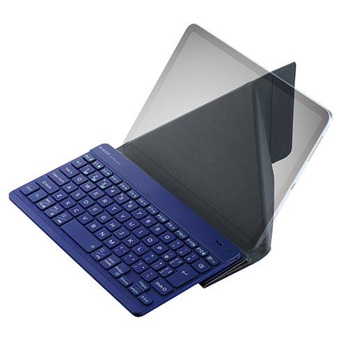 エレコム(ELECOM) TK-TM15BPBU(ブルー) 充電式Bluetooth Ultra slimキーボード Slint TK-TM15BPシリーズ