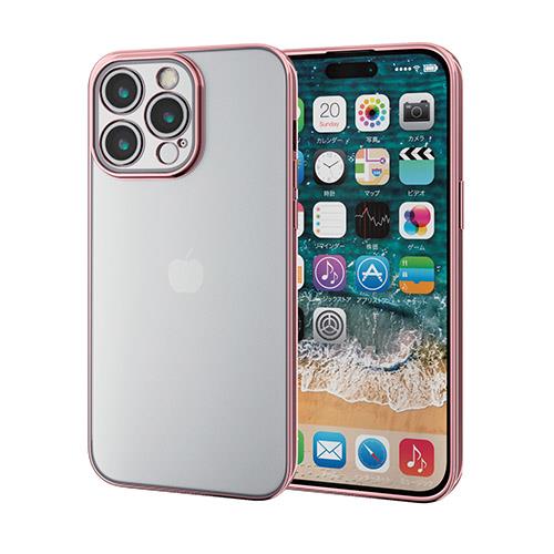 エレコム(ELECOM) iPhone15 Pro Max 用 ケース ソフト 極限設計 ピンクゴールド