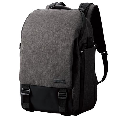 エレコム(ELECOM) BM-OFC01-BK ﾌﾞﾗｯｸ リュック ビジネス 大容量 2STYLE 撥水加工 15.6インチノートPC