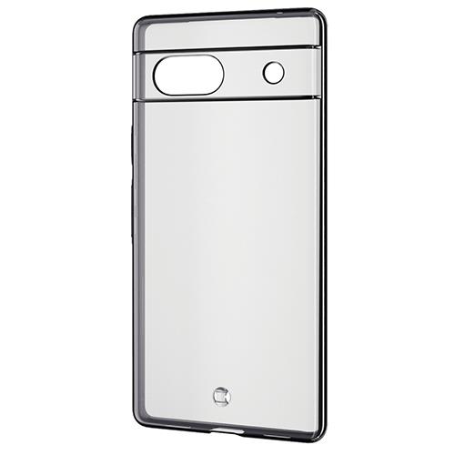 エレコム(ELECOM) PM-P231UCTMKBK(ﾒﾀﾘｯｸﾌﾞﾗｯｸ) Google Pixel 7a ｹｰｽ ｿﾌﾄ 衝撃吸収 ﾒﾀﾘｯｸ加工 極限設計