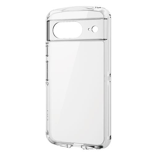 エレコム(ELECOM) PM-P233TSLA-CR クリア Google Pixel 8 ケース ハイブリッド 衝撃吸収 軽量 薄型