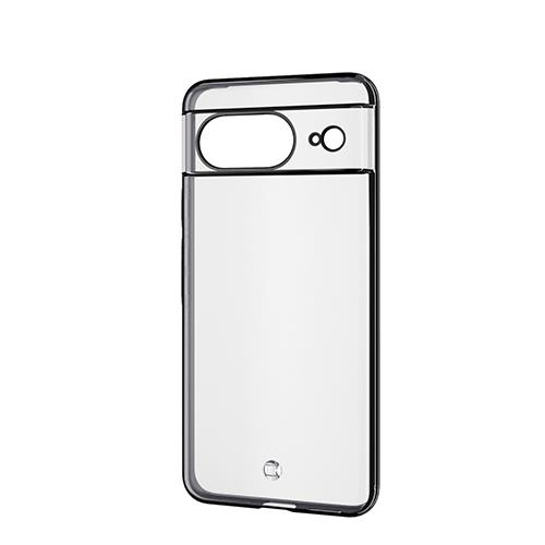 エレコム(ELECOM) PM-P233UCT-MKBK ﾒﾀﾘｯｸﾌﾞﾗｯｸ Google Pixel 8 ケース ソフト 衝撃吸収 極限保護