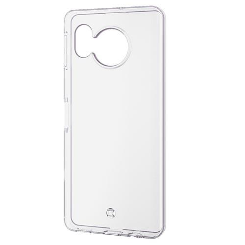 エレコム(ELECOM) PM-S234UCT-CR クリア AQUOS sense8 ケース ソフト カメラレンズ保護設計