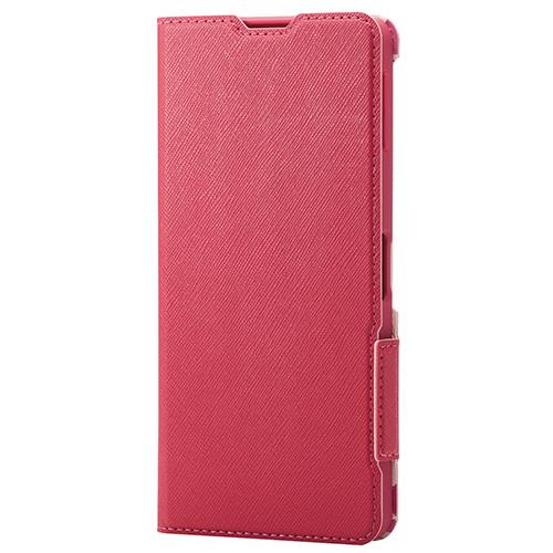 エレコム(ELECOM) PM-S234PLFUJ-PND ﾃﾞｨｰﾌﾟﾋﾟﾝｸ AQUOS sense8 ｹｰｽ ﾚｻﾞｰ ﾌﾗｯﾌﾟ 衝撃吸収 超軽量 花柄