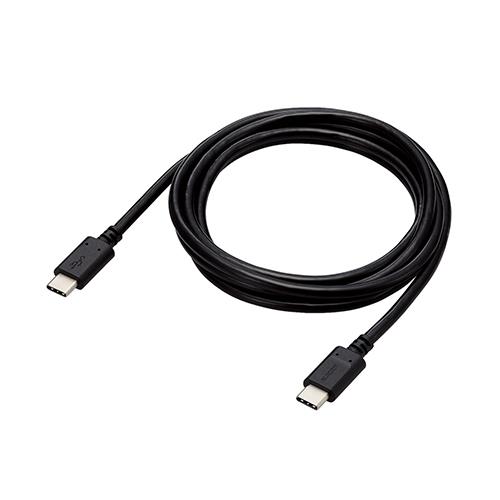 エレコム(ELECOM) MPA-CC5P15-BK ブラック USB Type C ケーブル 1.5m PD 100W スリムケーブル