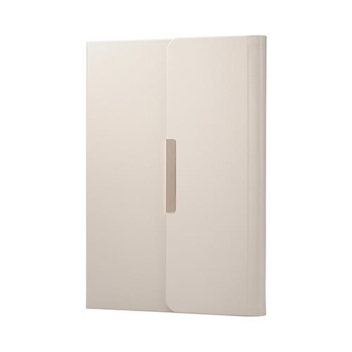エレコム(ELECOM) TB-A19RWVJM2-GB(ｸﾞﾚｰｼﾞｭ) iPad 10.2ｲﾝﾁ 第9/8/7世代 ﾚｻﾞｰｹｰｽ 手帳型 三つ折り ﾐﾗｰ付