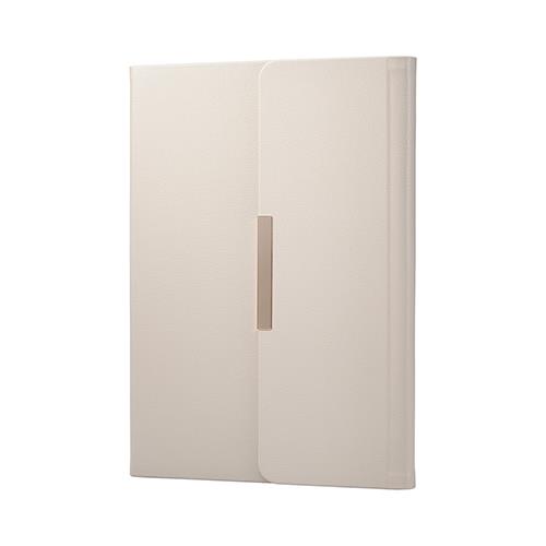 エレコム(ELECOM) TB-A23RWVJM2-GB グレージュ iPad 10.9インチ ケース ｿﾌﾄﾚｻﾞｰ ｶﾊﾞｰ 手帳型 ｶｰﾄﾞﾎﾟｹｯﾄ