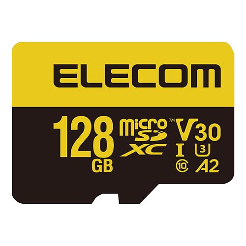 エレコム(ELECOM) MF-HMS128GU13V3 ﾏｲｸﾛSDｶｰﾄﾞ microSDXC 128GB Class10 UHS-I U3 V30 SD変換ｱﾀﾞﾌﾟﾀｰ付