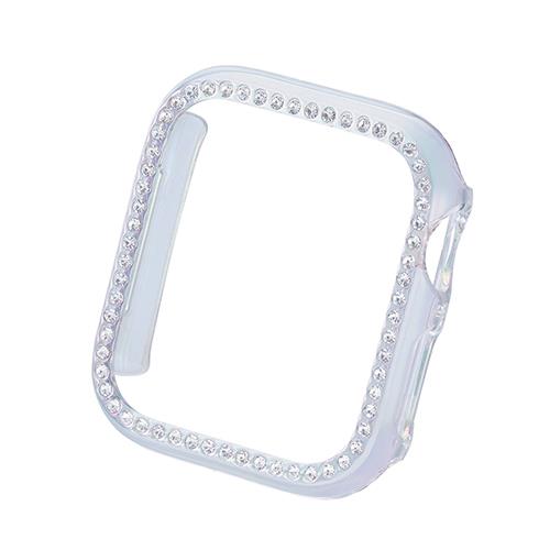 エレコム(ELECOM) AW-23EBPPJ-ACR ｵｰﾛﾗｸﾘｱ ｱｯﾌﾟﾙｳｫｯﾁ SE 第1/2世代 /Series6/5/4 ﾊｰﾄﾞﾊﾞﾝﾊﾟｰｽﾄｰﾝ付