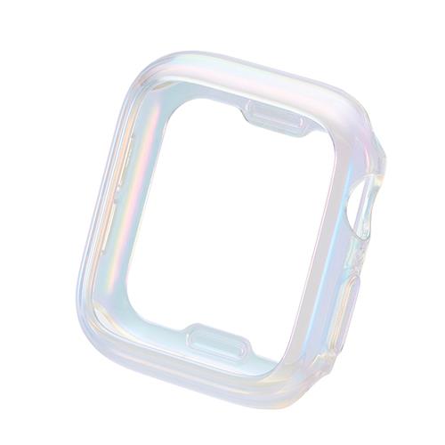 エレコム(ELECOM) AW-23EBPU-ACR(オーロラクリア) ｱｯﾌﾟﾙｳｫｯﾁ SE(第1/2世代) /Series6/5/4 ﾊﾞﾝﾊﾟｰｿﾌﾄ