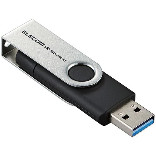 エレコム(ELECOM) MF-TPC3256GBK ﾌﾞﾗｯｸ Type-C TM /USB-Aコネクター対応 USBメモリ 256GB