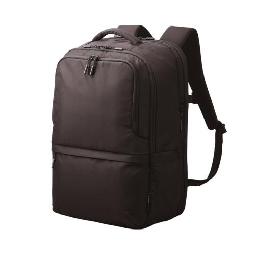 エレコム(ELECOM) BM-BPEP-BK ブラック ﾘｭｯｸ 大容量 気室拡張機能 27L 撥水加工 15.6ｲﾝﾁ ﾋﾞｼﾞﾈｽﾊﾞｯｸ