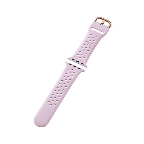 エレコム(ELECOM) AW-40BDSCNPU ﾗﾍﾞﾝﾀﾞｰ Apple Watch用 シリコンバンド アクティブ 41/40/38mm