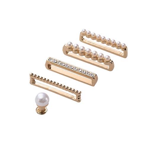 エレコム(ELECOM) AW-RINGPINS02P(パール) Apple Watch用 リング&ピンズ シリコン用 パール &me