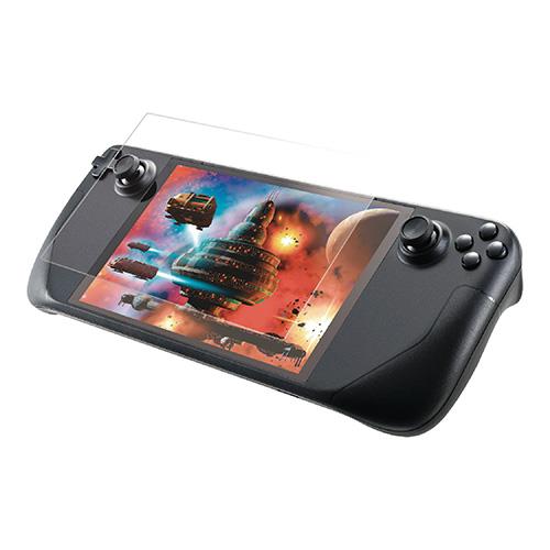 エレコム(ELECOM) GM-SDO23FLGAR Steam Deck OLED / SteamDeck LCD ガラスフィルム 高透明 光反射軽減