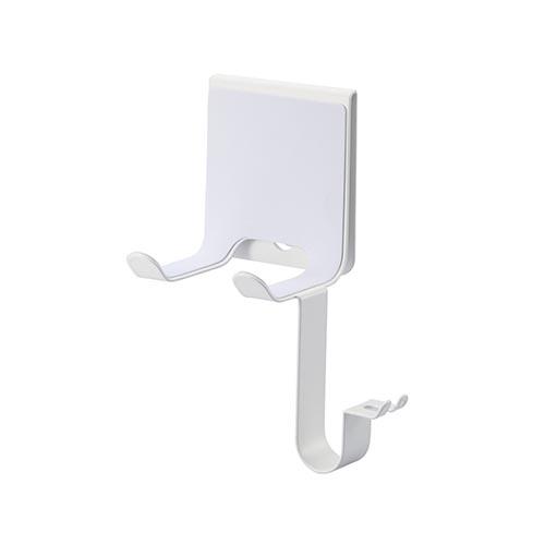エレコム(ELECOM) BA-HDHKSCAWH ホワイト ドライヤーホルダー 吸盤固定 フック型 ホルダー