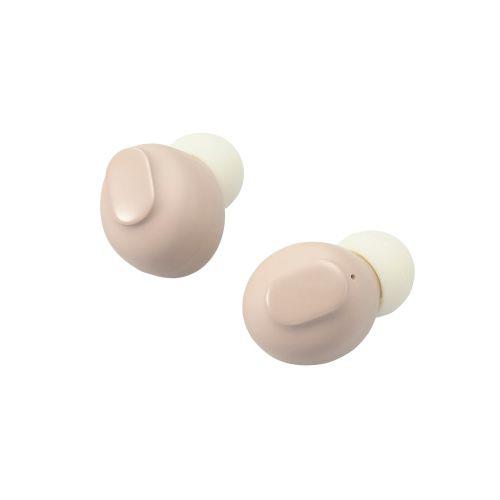 エレコム(ELECOM) LBT-TWS16JMGB(グレージュ) 完全ワイヤレスBluetoothヘッドホン &me