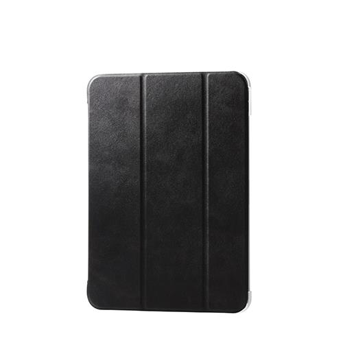 エレコム(ELECOM) TB-A24PMWVBK ﾌﾞﾗｯｸ 11ｲﾝﾁ iPad Pro M4 用 ｿﾌﾄﾚｻﾞｰﾌﾗｯﾌﾟ 背面ｸﾘｱ 2ｱﾝｸﾞﾙ ｽﾘｰﾌﾟ対応