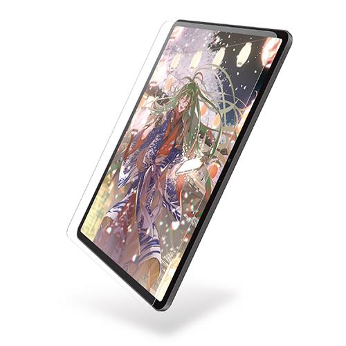 エレコム(ELECOM) TBA24PLFLGAPLL 13インチ iPad Pro(M4) 用 ガラスフィルム ケント紙タイプ 反射防止