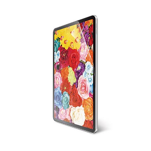 エレコム(ELECOM) TB-A24PMFLFAHD 11インチ iPad Pro(M4) 2024年 用 フィルム 固定シール付 抗菌