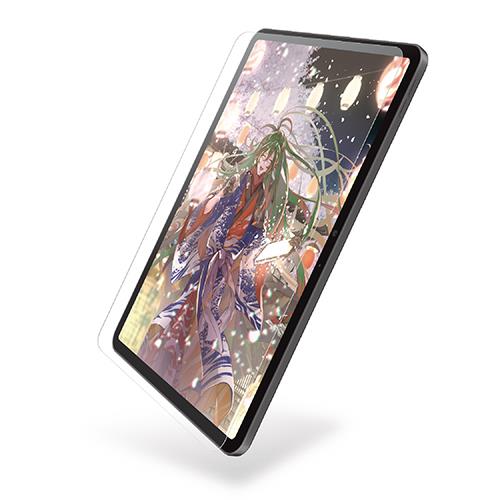 エレコム(ELECOM) TB-A24PMFLGAPLL 11ｲﾝﾁ iPad Pro M4 用 ｶﾞﾗｽﾌｨﾙﾑ 紙心地 反射防止 ｹﾝﾄ紙ﾀｲﾌﾟ ｶﾞｲﾄﾞ付