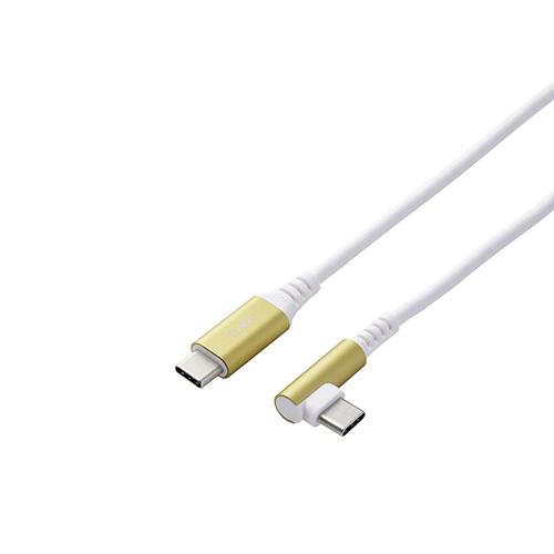エレコム(ELECOM) U2C-CCL20NYL-IL ｲｴﾛｰ ILMF Hi-Speed USBケーブル USB Type-C-USB Type-C 認証品 L
