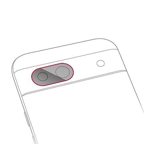 エレコム(ELECOM) PM-P241FLLFG Google Pixel 8a用 カメラレンズフィルム 高透明