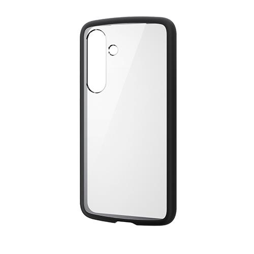 エレコム(ELECOM) PM-G241TSLFCBK(ﾌﾞﾗｯｸ) Galaxy S24(SC-51E) TOUGH SLIM LITE ﾌﾚｰﾑｶﾗｰｽﾄﾗｯﾌﾟﾎｰﾙｼｰﾄ付