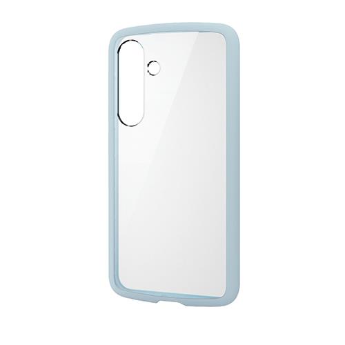 エレコム(ELECOM) PM-G241TSLFCBU ﾌﾞﾙｰ Galaxy S24 SC-51E TOUGH SLIM LITE ﾌﾚｰﾑｶﾗｰ ｽﾄﾗｯﾌﾟﾎｰﾙｼｰﾄ付