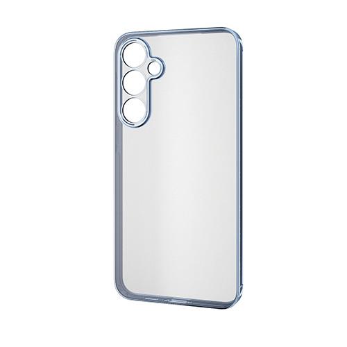 エレコム(ELECOM) PM-G243UCTMKBU メタリックブルー Galaxy A55 5G SC-53E ソフトケース 極限