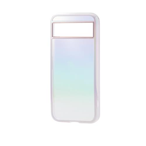 エレコム(ELECOM) PM-P241HVCAWH(ホワイト) Google Pixel 8a用 ﾊｲﾌﾞﾘｯﾄﾞｹｰｽ ｵｰﾛﾗ ｽﾄﾗｯﾌﾟﾎｰﾙｼｰﾄ付 &me