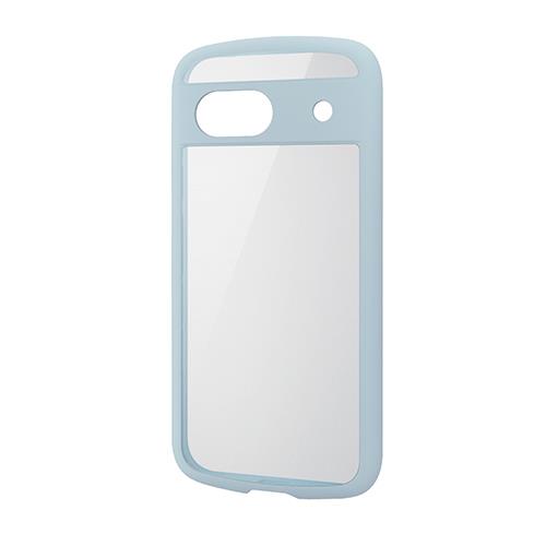 エレコム(ELECOM) PM-P241TSLFCBU(ブルー) Google Pixel 8a用 TOUGH SLIM LITEケース フレームカラー