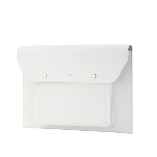 エレコム(ELECOM) BM-IBEM01WH-IL ホワイト ILMFレザーインナーバッグ