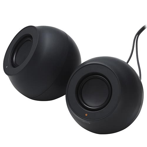 エレコム(ELECOM) SP-P10CUBK ブラック パソコン用2.0chスピーカー Stina 4.4W 2.2W+2.2W