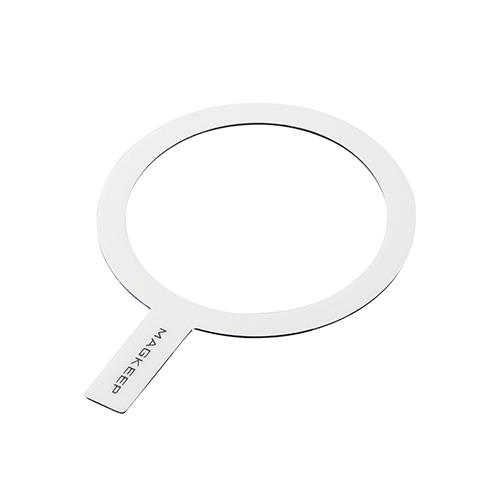 エレコム(ELECOM) AMS-MAGST2WH(ホワイト) MAGKEEP マグネットリングステッカー