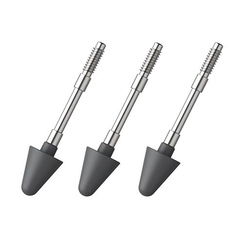 エレコム(ELECOM) P-TIPMPP02 タッチペン ｽﾀｲﾗｽﾍﾟﾝ 交換用ペン先 Surface用 P-TPMPP02BK 3個入