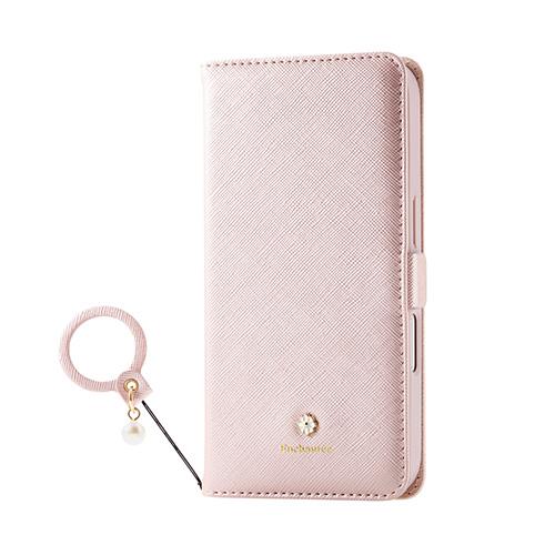 エレコム(ELECOM) PM-A24APLFJM2PN(ﾋﾟﾝｸ) iPhone16用ｹｰｽ ﾚｻﾞｰ 手帳型 ﾏｸﾞﾈｯﾄ ﾌﾗｯﾌﾟ 衝撃吸収