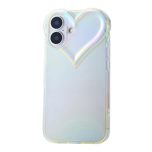 エレコム(ELECOM) PM-A24AUCHACR ｸﾘｱｵｰﾛﾗ iPhone16用ｹｰｽ ｿﾌﾄ ｶﾊﾞｰ 耐衝撃 ｶﾒﾗﾚﾝｽﾞ保護設計 ﾊｰﾄ meliano