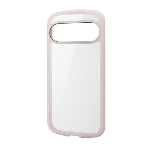 エレコム(ELECOM) PMP242TSLFCPN ピンク Google Pixel 9/9 Pro用 TOUGH SLIM LITEケース ﾌﾚｰﾑｶﾗｰ
